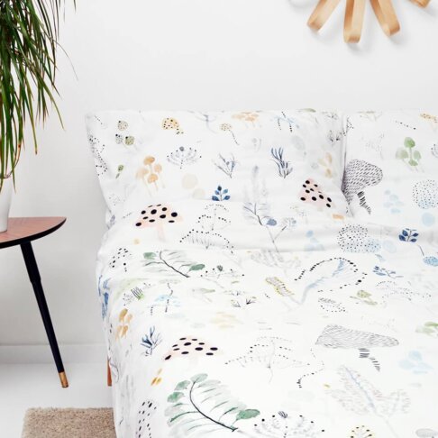 pościel zaczarowany las white pocket