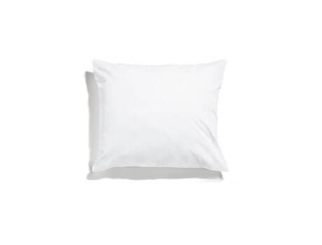 biała poszewka na poduszke white pocket