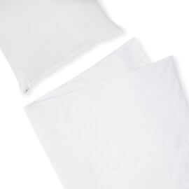 pościel biała bawełna basic white pocket