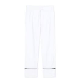 białe spodnie od piżamy white pocket
