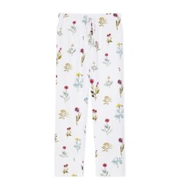 spodnie od piżamy kwiaty polne