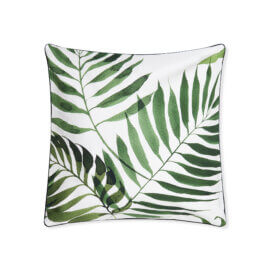 poszewka dekoracyjna swiateczna palmy white pocket