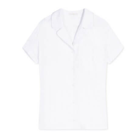 biała koszula od piżamy white pocket