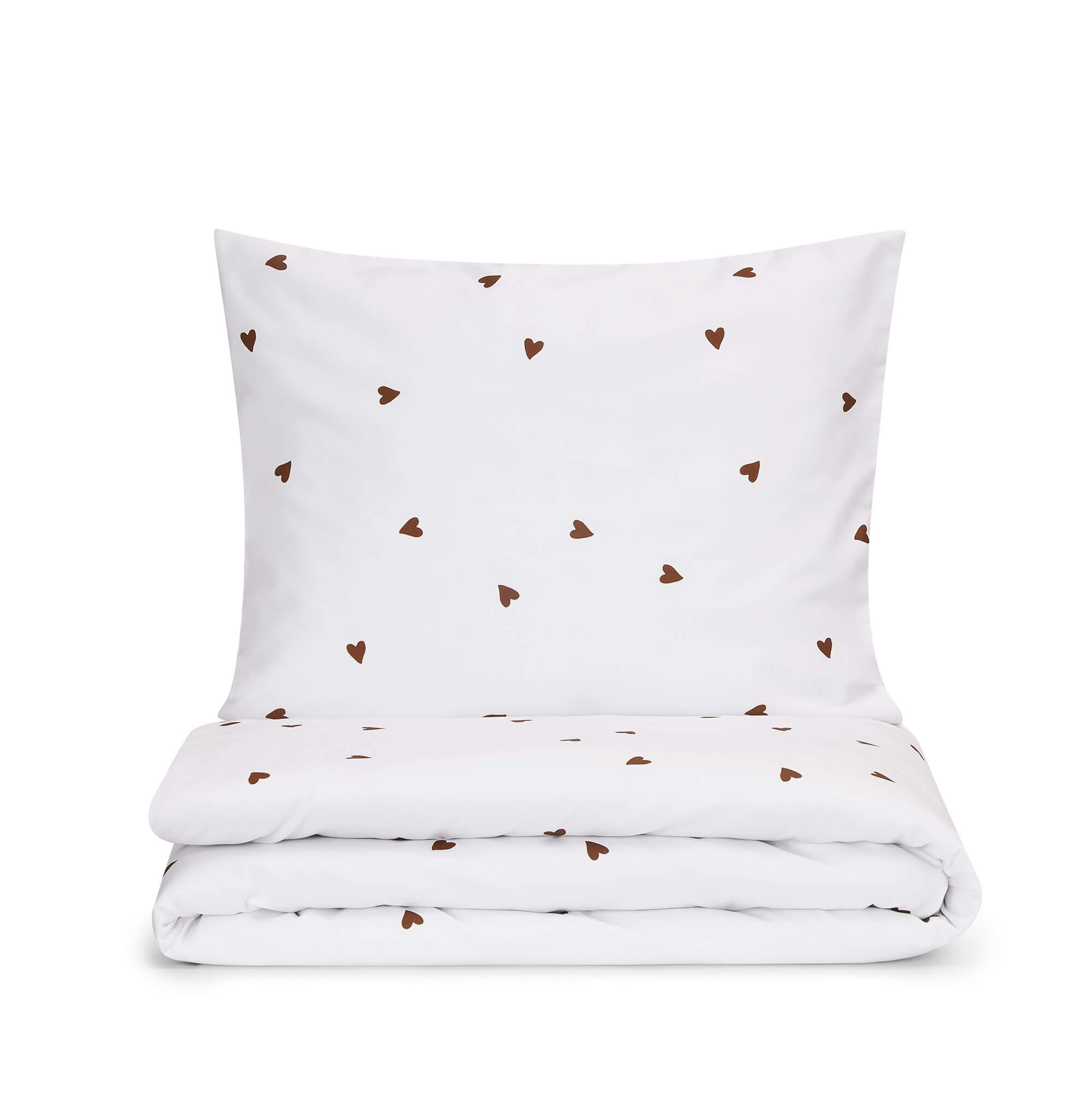 pościel w serduszka white pocket pościel w serca