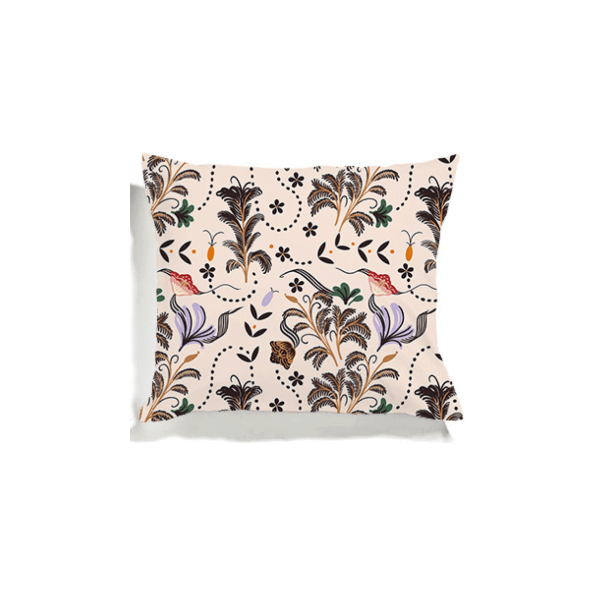 poszewka w orientalny wzor white pocket